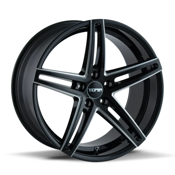 Touren – TR73 – Black – 18″x8″ 20mm – Summer Wheels – 3273-8812B20