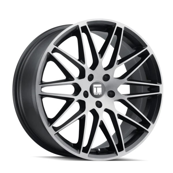 Touren – TR75 – Black – 18″x8″ 40mm – Summer Wheels – 3275-8844TM40