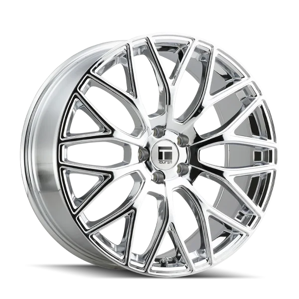 Touren – TR76 – Chrome – 18″x8″ 35mm – Summer Wheels – 3276-8831C35