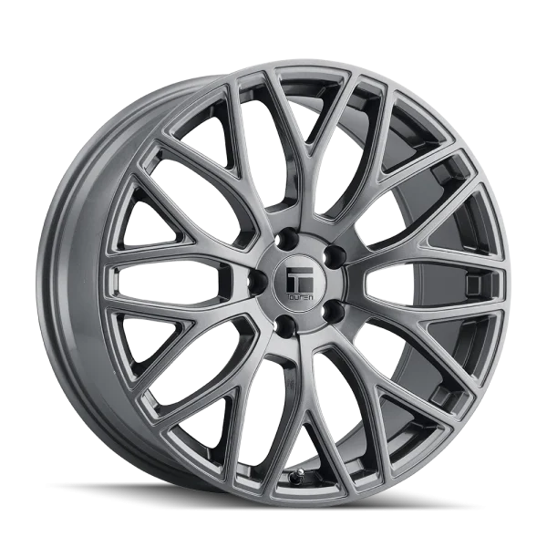 Touren – TR76 – Gunmetal – 17″x8″ 35mm – All weather Wheels – 3276-7844G35