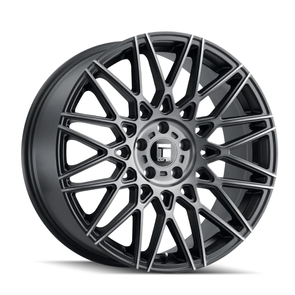 Touren – TR78 – Black – 18″x8″ 40mm – Summer Wheels – 3278-8845TM40