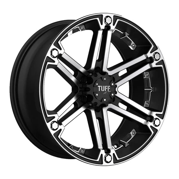 Tuff Wheels – T01 – Black – 18″x9″ -6mm – Summer Wheels – 1890T01-68165F25C