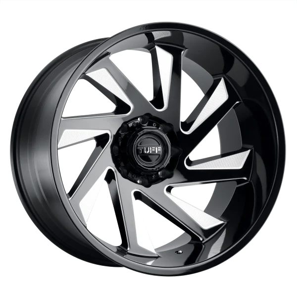 Tuff Wheels – T1B – Black – 20″x10″ -23mm – Summer Wheels – 2010T1B-36140B12R