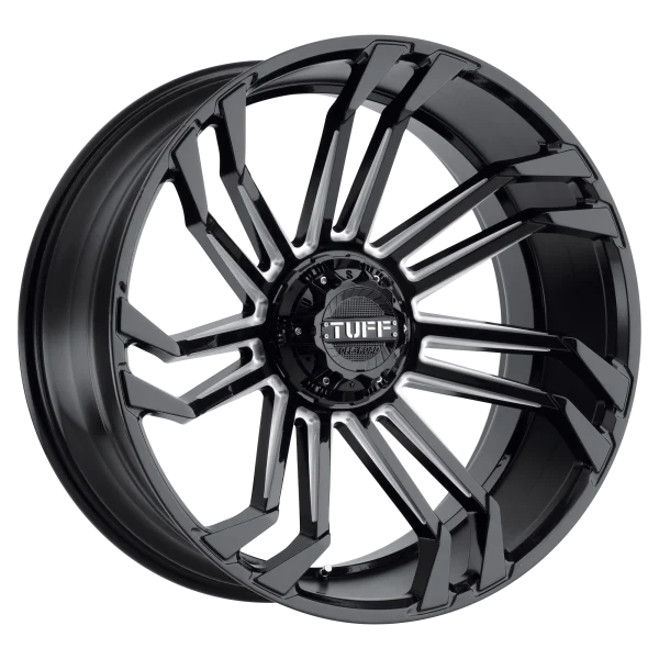 Tuff Wheels – T21 – Black – 24″x11″ -25mm – Summer Wheels – 2411T21-56135B87
