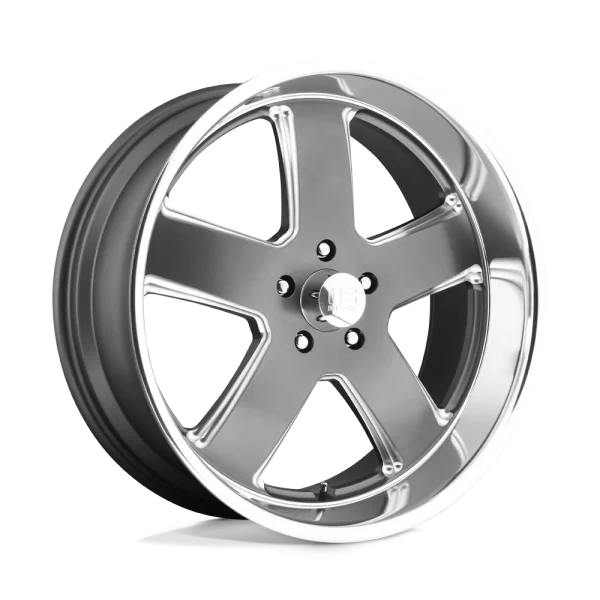 US Mag – U118 HUSTLER – Gunmetal – 20″x8″ 1mm – All weather Wheels – U11820806145