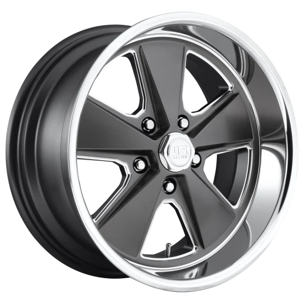 US Mag – U120 ROADSTER – Gunmetal – 17″x7″ 1mm – All weather Wheels – U12017706140