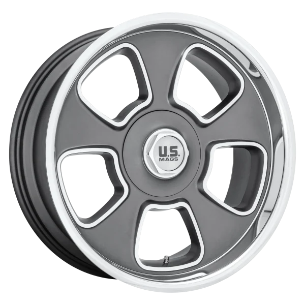 US Mag – U125 BOULEVARD – Gunmetal – 20″x8″ 1mm – All weather Wheels – U1252080D845