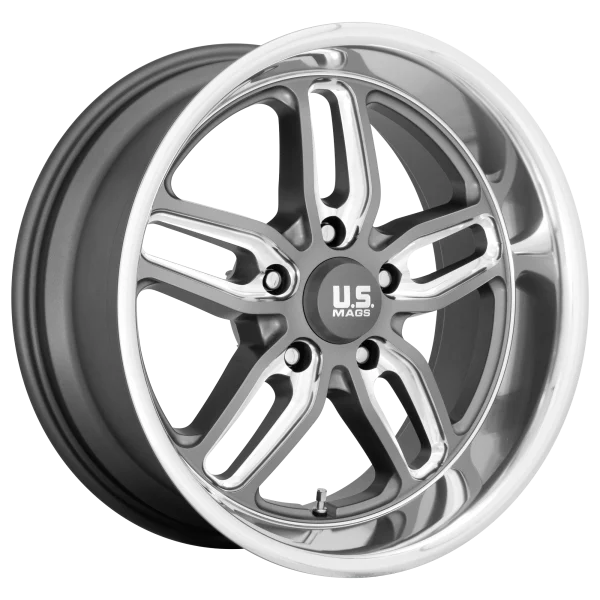 US Mag – U129 CTEN – Gunmetal – 18″x8″ 1mm – All weather Wheels – U12918807345