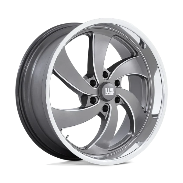 US Mag – U133 DESPERADO – Gunmetal – 22″x10″ 25mm – Summer Wheels – U133220077+25L