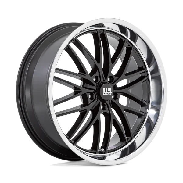 US Mag – U138 SANTA CRUZ – Black – 22″x9″ 15mm – Summer Wheels – U13822907355