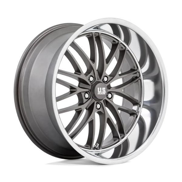 US Mag – U139 SANTA CRUZ – Gunmetal – 22″x10.5″ 0mm – Summer Wheels – U13922057357