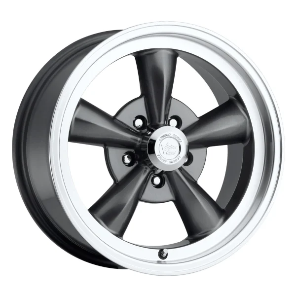 Vision Wheel American Muscle – 141 LEGEND 5 / 6 – Gunmetal – 17″x8″ 0mm – Summer Wheels – 141H7865GM0