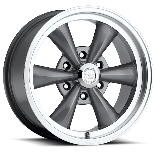 Vision Wheel American Muscle – 141 LEGEND 6 – Gunmetal – 17″x8″ 19mm – Summer Wheels – 141H7883GM19