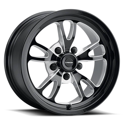 Vision Wheel American Muscle – 149 PATRIOT – Black – 15″x10″ 0mm – Summer Wheels – 149-5165B0