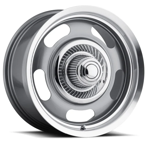 Vision Wheel American Muscle – 55 RALLY – Gunmetal – 17″x7″ 0mm – Summer Wheels – 55-7704GMML0