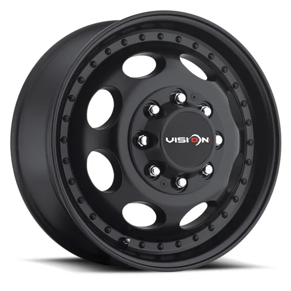 Vision Wheel HD – 181 HEAVY HAULER – Black – 16″x6″ 115mm – All weather Wheels – 181Z6681MBF