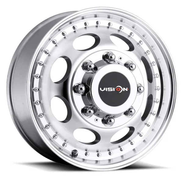 Vision Wheel HD – 181 HEAVY HAULER – Silver – 16″x6″ 115mm – Summer Wheels – 181Z6681MF
