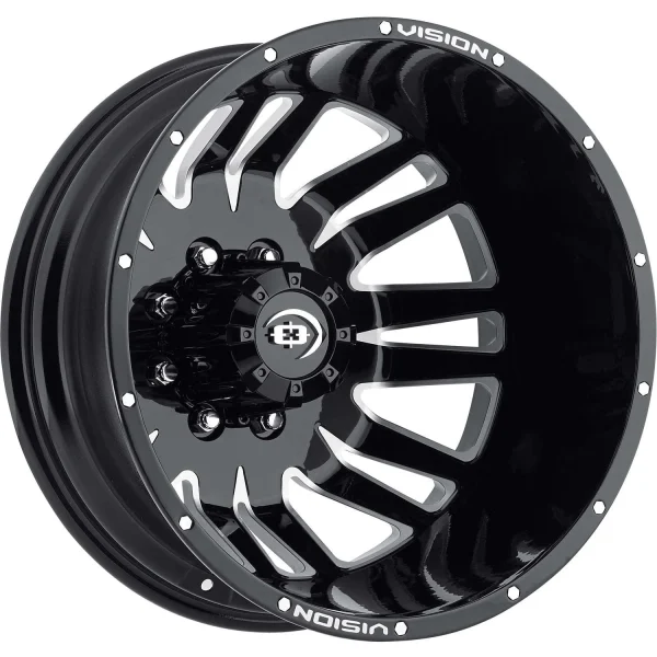 Vision Wheel HD – 401 RIVAL – Black – 20″x8.25″ – Summer Wheels – 401H2880BMFRL-211