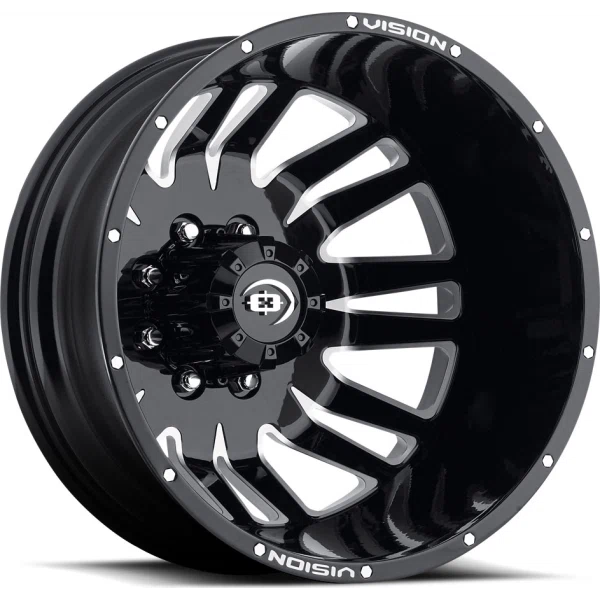 Vision Wheel HD – 401 RIVAL – Black – 20″x8.25″ -166.1mm – Summer Wheels – 401H2880BMFRL