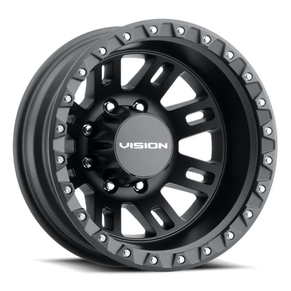 Vision Wheel HD – 408 MANX2 – Black – 16″x6″ – All weather Wheels – 408-6681SBR