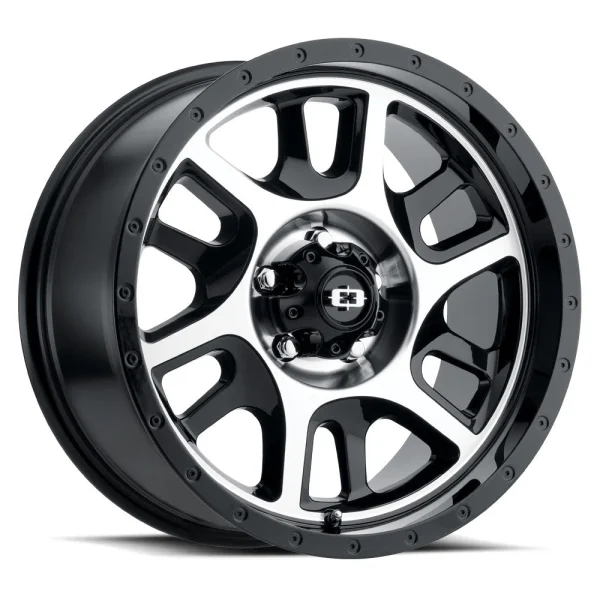 Vision Wheel HD – 419 SPLIT – Black – 18″x9″ 18mm – Summer Wheels – 419VT8965GBMF18