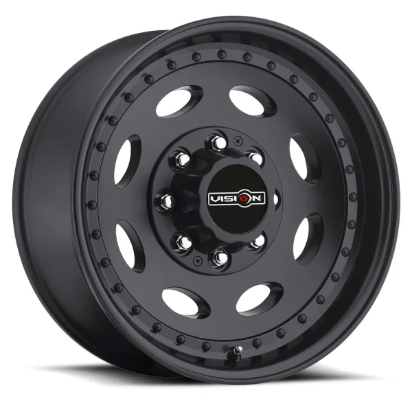 Vision Wheel HD – 81 HEAVY HAULER – Black – 16″x6″ 0mm – All weather Wheels – 81A-6681MB0