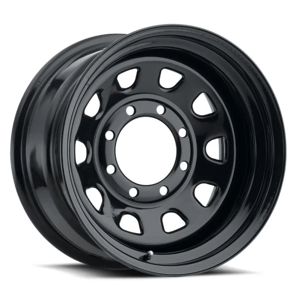 Vision Wheel HD – 84 D WINDOW – STEEL WHEEL – Black – 16″x7″ 0mm – All weather Wheels – 84H6781NS