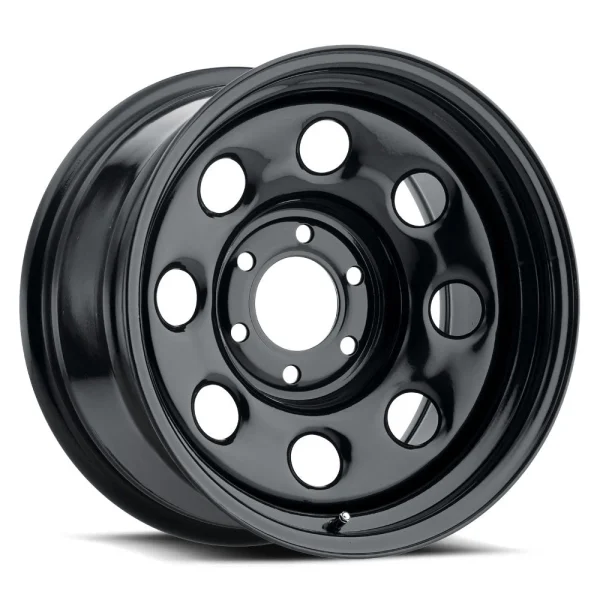Vision Wheel HD – 85 SOFT 8 – STEEL WHEEL – Black – 15″x7″ -6mm – All weather Wheels – 85H5783NS
