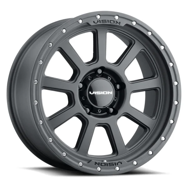 Vision Wheel Off-Road – 350 OJOS – Black – 17″x9″ 12mm – All weather Wheels – 350-7965SB12
