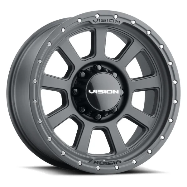 Vision Wheel Off-Road – 350 OJOS – Black – 17″x9″ -12mm – All weather Wheels – 350-7981SB-12