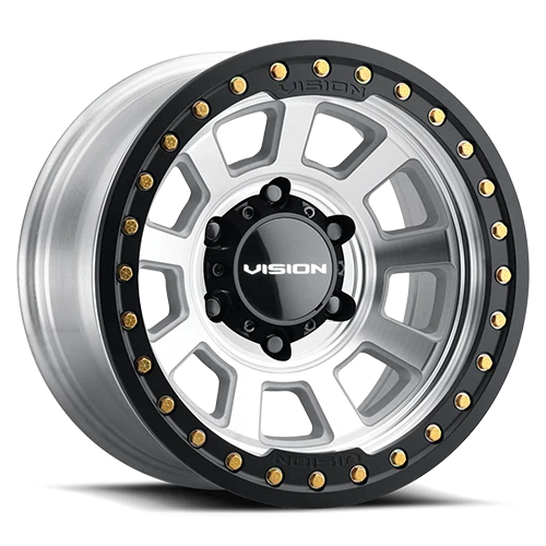 Vision Wheel Off-Road – 350 OJOS – Silver – 20″x9″ -14mm – Summer Wheels – 350BL2927ACBR-14