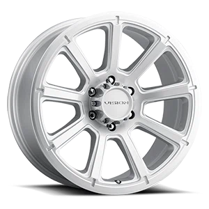 Vision Wheel Off-Road – 353 TURBINE – Silver – 16″x8″ 0mm – All weather Wheels – 353-6865WPS0