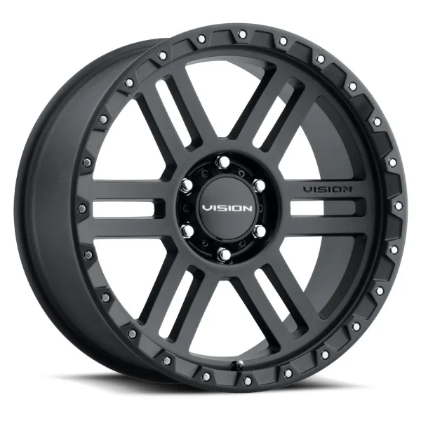 Vision Wheel Off-Road – 354 MANX2 – Black – 17″x9″ -12mm – All weather Wheels – 354-7973SB-12