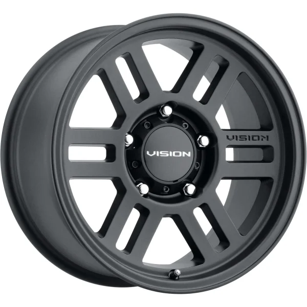 Vision Wheel Off-Road – 355 M2 OVERLAND – Black – 16″x6.5″ 38mm – All weather Wheels – 355-6663SB38