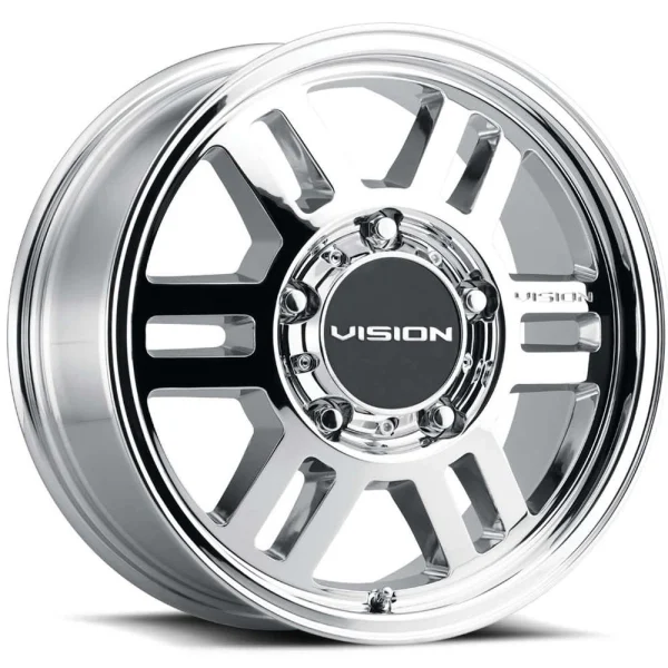 Vision Wheel Off-Road – 355 M2 OVERLAND – Chrome – 17″x7.5″ 45mm – All weather Wheels – 355-7775OEC45