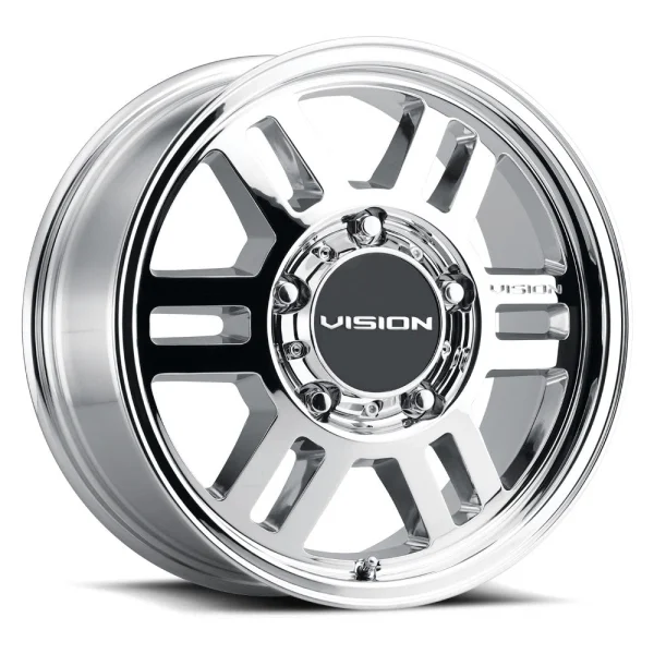 Vision Wheel Off-Road – 355 MANX 2 OVERLAND – Chrome – 16″x6.5″ 38mm – Summer Wheels – 355-6663OEC38