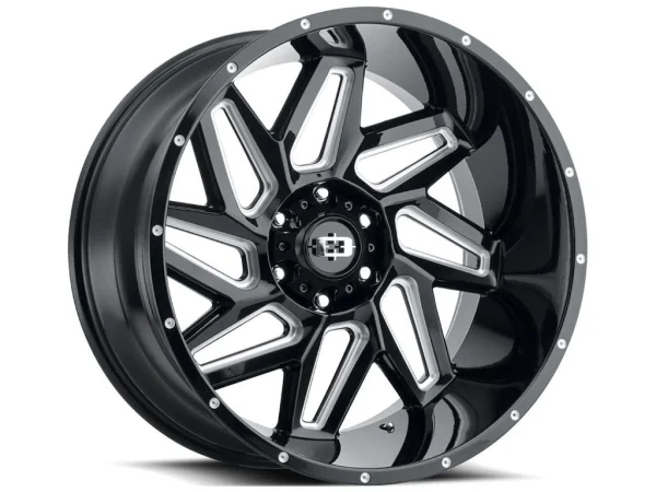 Vision Wheel Off-Road – 361 SPYDER – Black – 20″x10″ -25mm – Summer Wheels – 361-20073GBMS-25