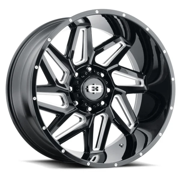 Vision Wheel Off-Road – 361 SPYDER – Black – 20″x12″ -51mm – Summer Wheels – 361-20270GBMS-51