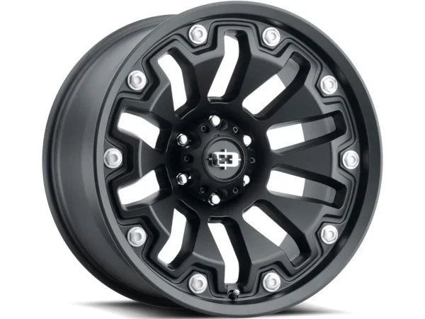 Vision Wheel Off-Road – 362 ARMOR – Black – 20″x9″ 12mm – All weather Wheels – 362-2984SBB12