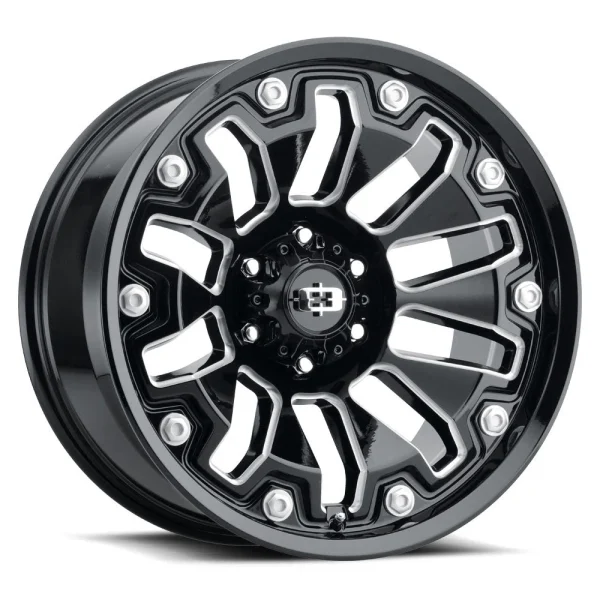Vision Wheel Off-Road – 362 ARMOR – Black – 18″x9″ 12mm – Summer Wheels – 362-8965GBMS12