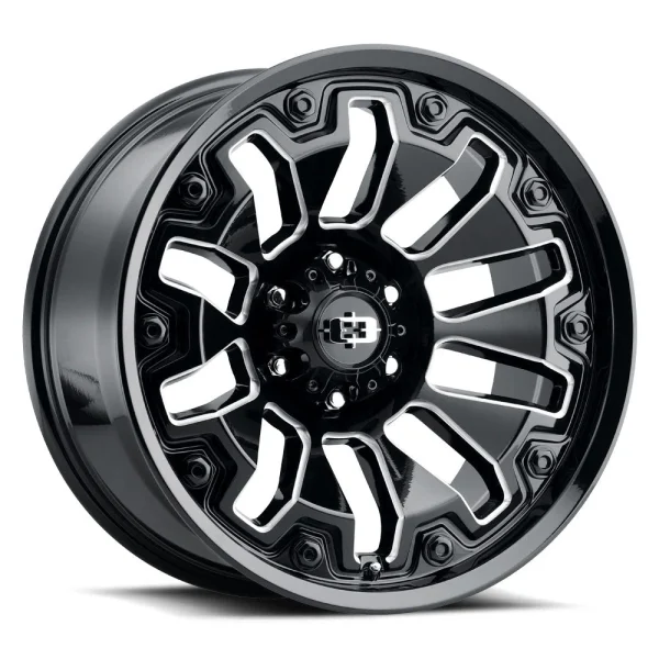Vision Wheel Off-Road – 362 ARMOR – Black – 18″x9″ 12mm – Summer Wheels – 362-8965GBMSB12