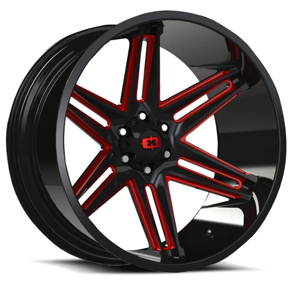 Vision Wheel Off-Road – 363 RAZOR – Black – 20″x10″ -25mm – Summer Wheels – 363-20073GBMR-25