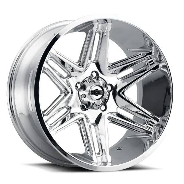 Vision Wheel Off-Road – 363 RAZOR – Chrome – 20″x10″ -25mm – Summer Wheels – 363-20073C-25