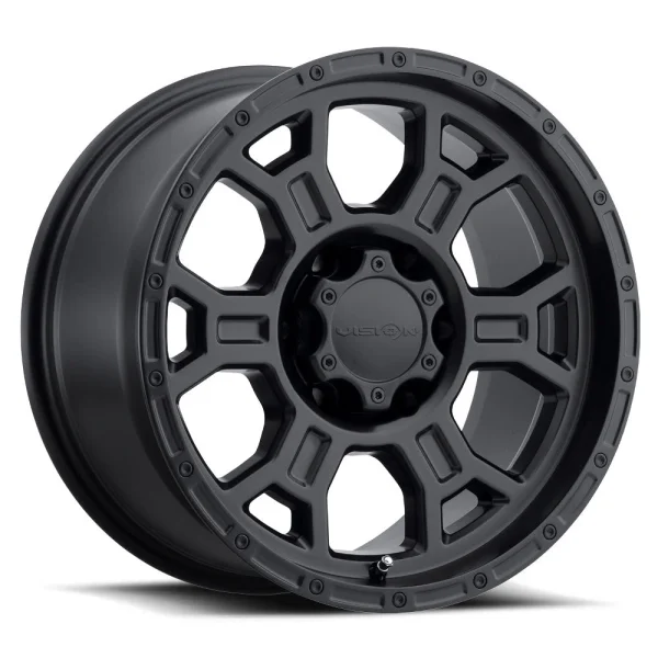 Vision Wheel Off-Road – 372 RAPTOR – Black – 16″x8″ 0mm – All weather Wheels – 372-6883MB0