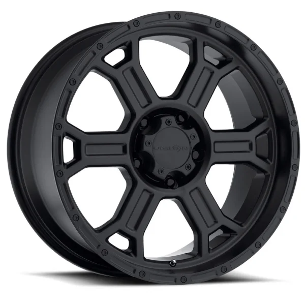 Vision Wheel Off-Road – 372 RAPTOR – Black – 16″x8″ 0mm – All weather Wheels – 372-6861MB0