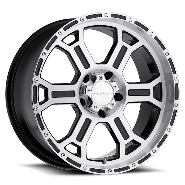 Vision Wheel Off-Road – 372 RAPTOR – Black – 16″x8″ 0mm – Summer Wheels – 372-6865MF0