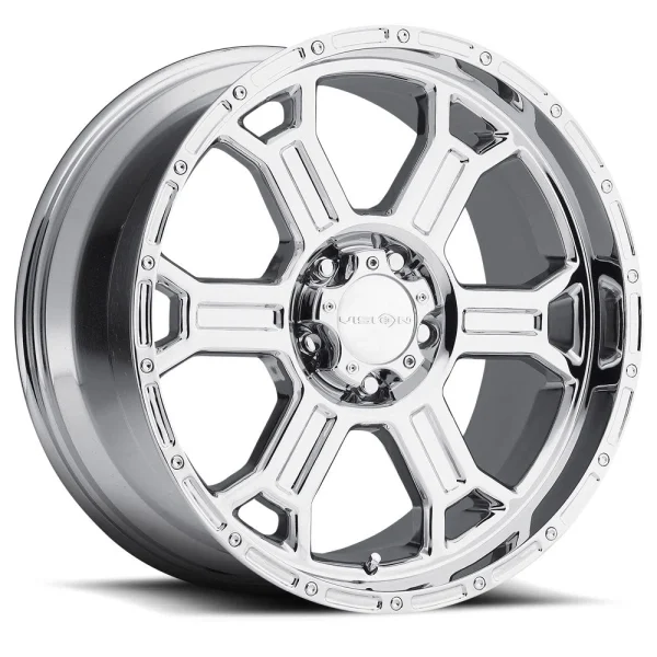 Vision Wheel Off-Road – 372 RAPTOR – Chrome – 16″x8″ 0mm – Summer Wheels – 372-6885C0