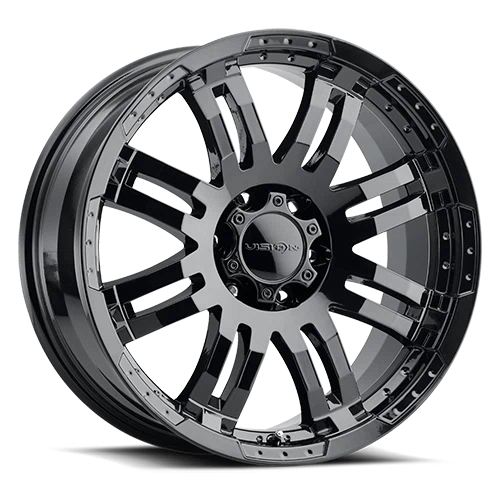 Vision Wheel Off-Road – 375 WARRIOR – Black – 16″x8″ 0mm – All weather Wheels – 375-6835GB0