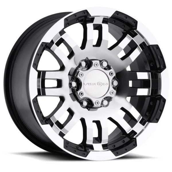 Vision Wheel HD – 375 WARRIOR – Black – 15″x6″ 0mm – Summer Wheels – 375VT5683GBMF0