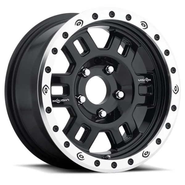 Vision Wheel Off-Road – 398 MANX COMPETITION – Black – 16″x7″ 0mm – Summer Wheels – 398-6765GBML0